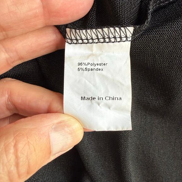 Metallic Shimmer Rainbow Top Women Large Sheer Festival Rave Club EDC Party READ - Picture 11 of 15